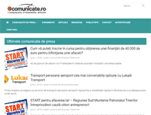 Tablet Screenshot of ecomunicate.ro